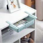 1 Pc Extendable Plastic Tray Drawer for Fridge - Multicolor