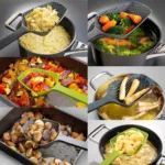 1 Pcs Cooking Drain Colanders Shovel Strainer - Multicolor