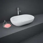 1Pcs Creative Single Layer Stainless Steel Soap Stand-Soap Dish Organizer Bathroom Shelf-6inches Lengthy Wall Hanging Suction Cup Style