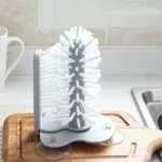 2 in 1 Glass & Mug Cleaner Stand with Separate Brush