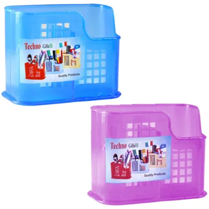 2PCS Multi-organizer Drain Chopsticks, Spoon, Fork, Knife, Kitchen & Tables-Multi color