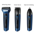 3 in 1 Branded Hair Trimmer for Men Grooming Kit - Shaver+Trimmer+Nose Hair Cuter