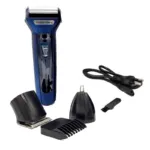 3 in 1 Branded Hair Trimmer for Men Grooming Kit - Shaver+Trimmer+Nose Hair Cuter