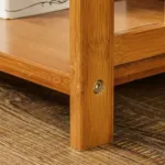 3 Layer Bamboo Wooden Book Shelf