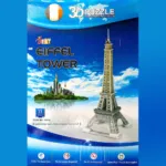 33PC DIY Kid's Puzzle Toy 3D Stereo Eiffel Tower Model DIY Assembled Plaything 568-C - Eiffel Tower - 5015