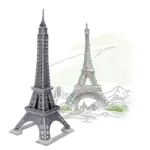 33PC DIY Kid's Puzzle Toy 3D Stereo Eiffel Tower Model DIY Assembled Plaything 568-C - Eiffel Tower - 5015