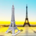 33PC DIY Kid's Puzzle Toy 3D Stereo Eiffel Tower Model DIY Assembled Plaything 568-C - Eiffel Tower - 5015