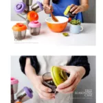 4Pcs Tree Spice Container Maslasa Box