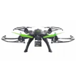 6 Axis HD Aerial Quadcopter Drone with WIFI & Mobile connectivity -Black & Green