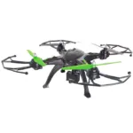 6 Axis HD Aerial Quadcopter Drone with WIFI & Mobile connectivity -Black & Green