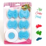 6 Pcs Cookie Mould