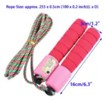 Adjustable Jump Rope With Counter