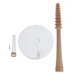 Bamboo Paper Towel Holder Dispenser Organizing Stand