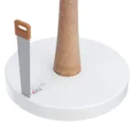 Bamboo Paper Towel Holder Dispenser Organizing Stand