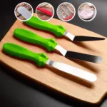CAKE SPATULAS ANGLED BAKING TOOLS - RED