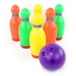 Deluxe Bowling Set Toy For Kids - 6 Pins & 2 Balls - 5022