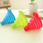 Foldable Silicone Funnel - Multicolor
