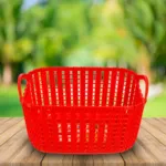 Fruit & Vegetable Dining Table Rattan Basket - Multicolor