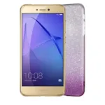 Gradient Dreamy Stars Shine Jelly Fancy Back Cover for Huawei Honor 8 Lite