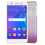 Gradient Dreamy Stars Shine Jelly Fancy Back Cover for Huawei Y3 (2017)