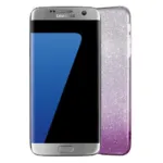 Gradient Dreamy Stars Shine Jelly Fancy Back Cover for Samsung Galaxy S7 Edge