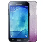 Gradient Dreamy Stars Shine Jelly Fancy Back Cover for Samsung J5 (2015)