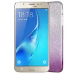 Gradient Dreamy Stars Shine Jelly Fancy Back Cover for Samsung J7 (2016)  / J710