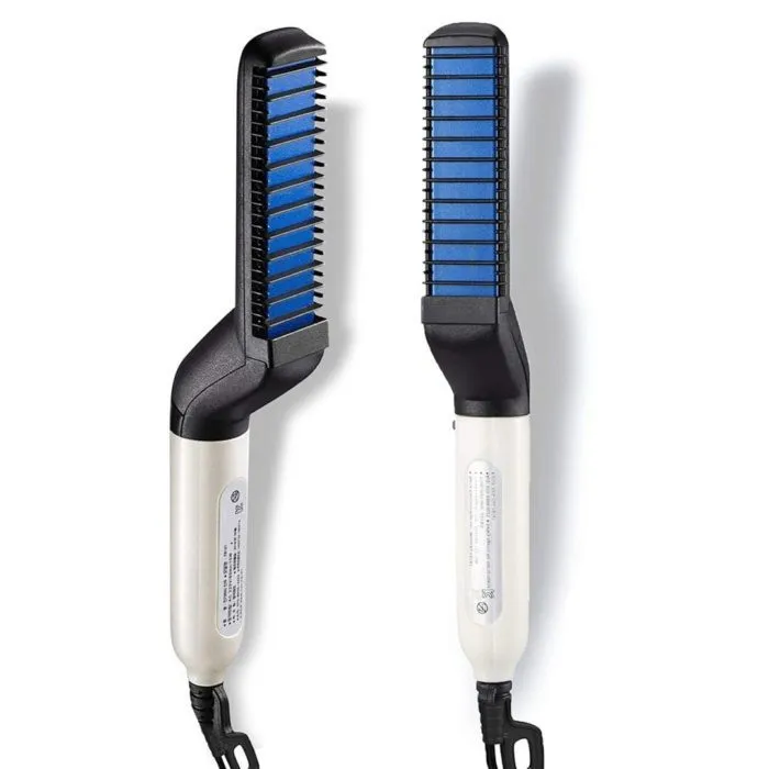 Beard Straightener Hair Comb, Man Electric Hair Styling Comb DIY Hair Accessories Hair Modelling Tool Alhamra ALHAMRA