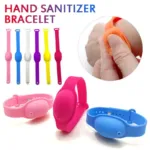 Hand Bracelet for Sanitizer with free Bottle - Multicolor
