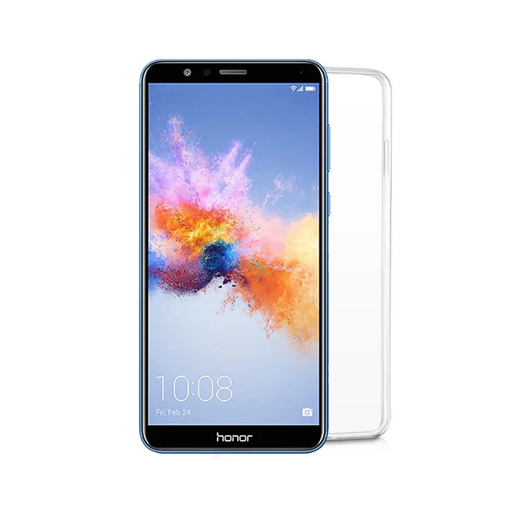 Huawei Honor 7x / Mate SE Transparent Jelly Back Cover