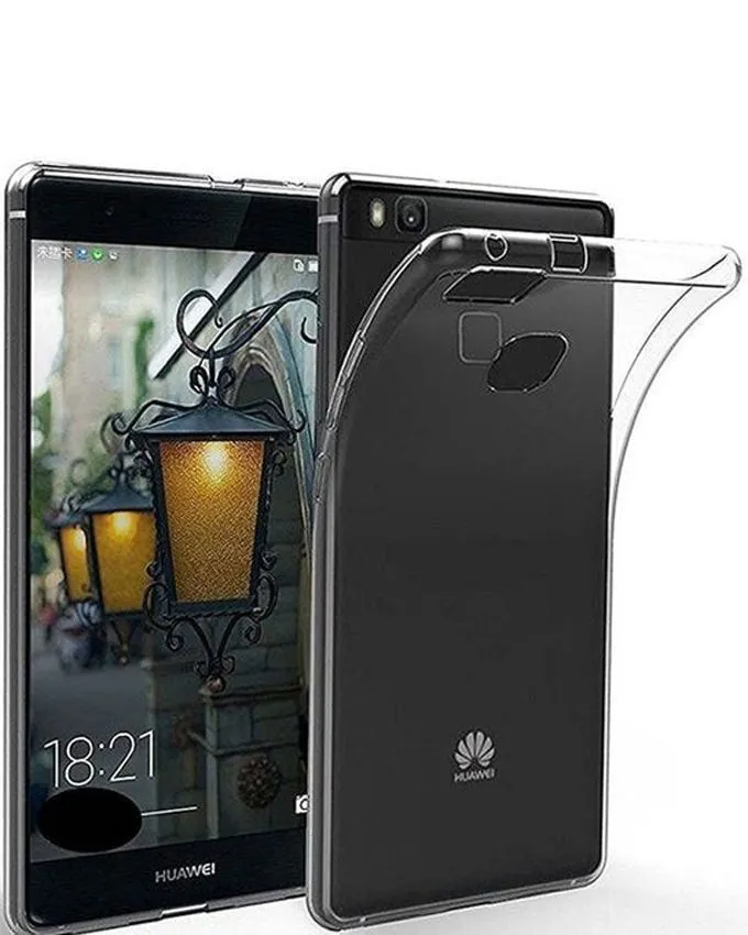 Huawei P9 Lite Transparent Jelly Back Cover - Cover