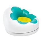 Inflatable Blossom Chair with Air Pump- Green