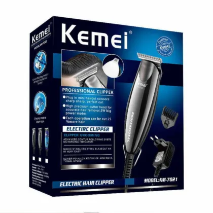 Kemei KM-7021 4 in 1 Electric Engraving Hair Clipper Hair Trimmer For Men, Shaving & Hair Removal