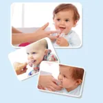 Kids Silicone Tongue Brush and Theether