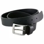 Leather Belt for Men - Black