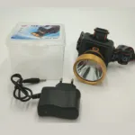 LED Multi-functional Rechargeable Lithium Headlight ZJ-1598-6 3W in 3 Light Modes Brightness + Flash Lasting Power Lithium Core-9912