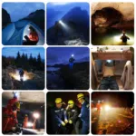LED Multi-functional Rechargeable Lithium Headlight ZJ-1598-6 3W in 3 Light Modes Brightness + Flash Lasting Power Lithium Core-9912
