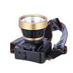 LED Multi-functional Rechargeable Lithium Headlight ZJ-1598-6 3W in 3 Light Modes Brightness + Flash Lasting Power Lithium Core-9912