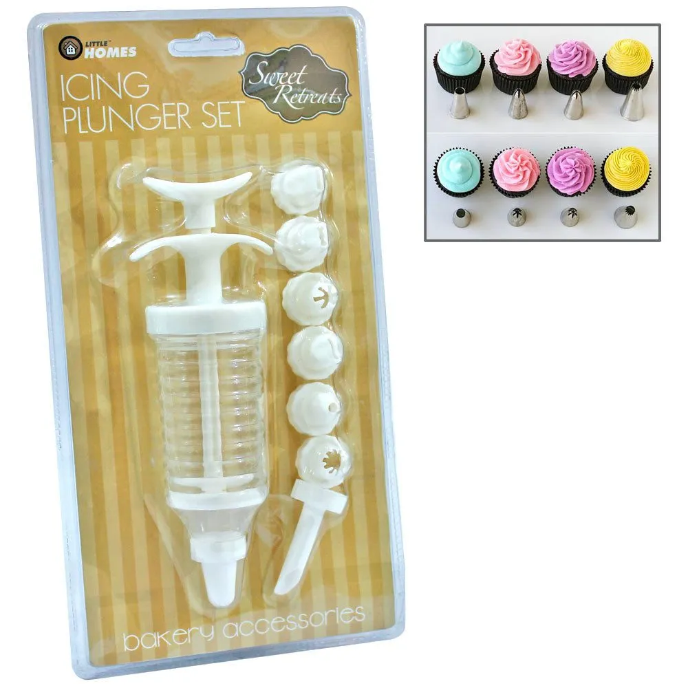 Little Homes Sweet Retreats Icing Plunger Set