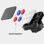 Magnetic Car Mobile Holder with Adjustment 360 Degree Revolve