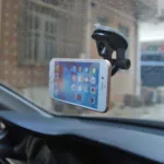Magnetic Car Mobile Holder with Adjustment 360 Degree Revolve
