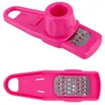 Manual Hand Garlic Chopper & Grinder - Pink