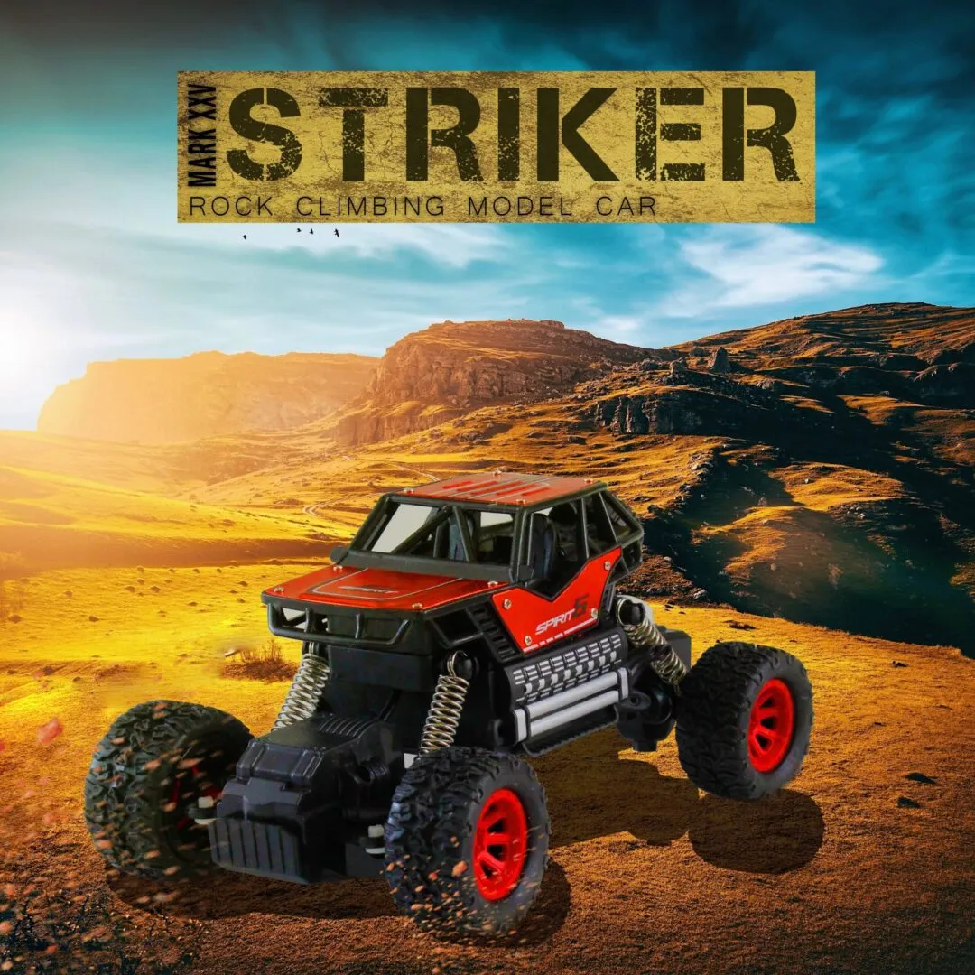 Mark XXV Striker Die-Cast 4WD Double Alloy Motors Off_road-Remote Control