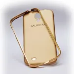Mat Shine Golden Back Cover for Samsung S4