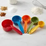 Measuring Spoons, Mixed Colors — Set of 5