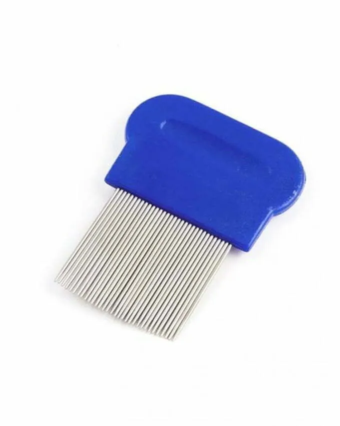 Metallic Lice Comb - Blue