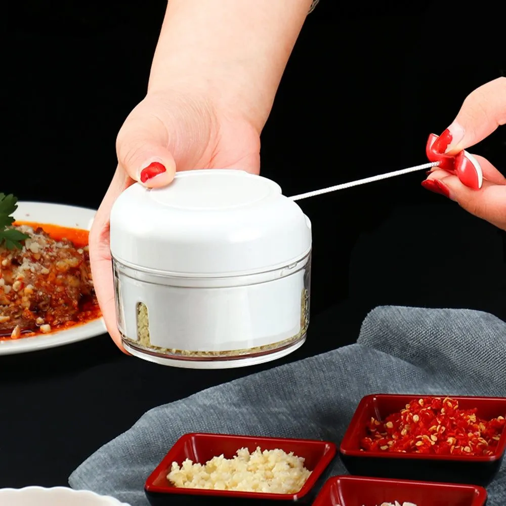 Mini Food Garlic Vegetable Grinder Chopper Mincer Crusher