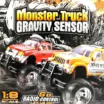 Monster Truck Gravity Sensor Rechargeable Remote Controlled Rock Crawler - 1:8 Scale
