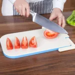 Multi Function 2 in 1 Cutting & Chopping Board with Dish Drainer