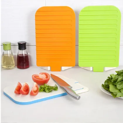 Multi Function 2 in 1 Cutting & Chopping Board with Dish Drainer